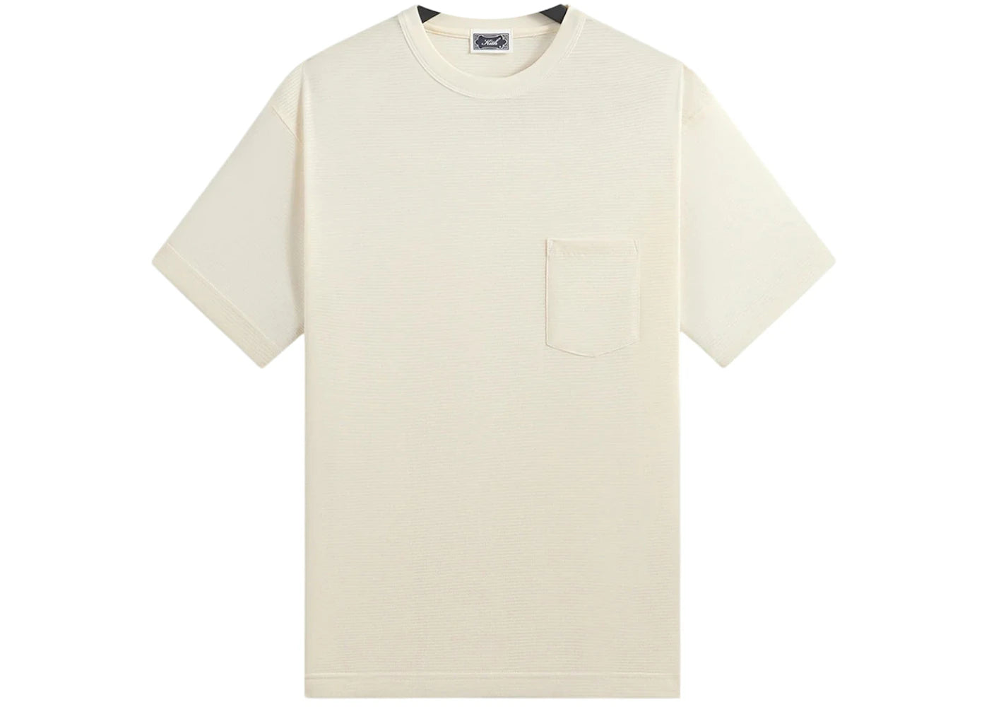 Kith Pointelle Mesh Leonard Pocket Tee Sandrift