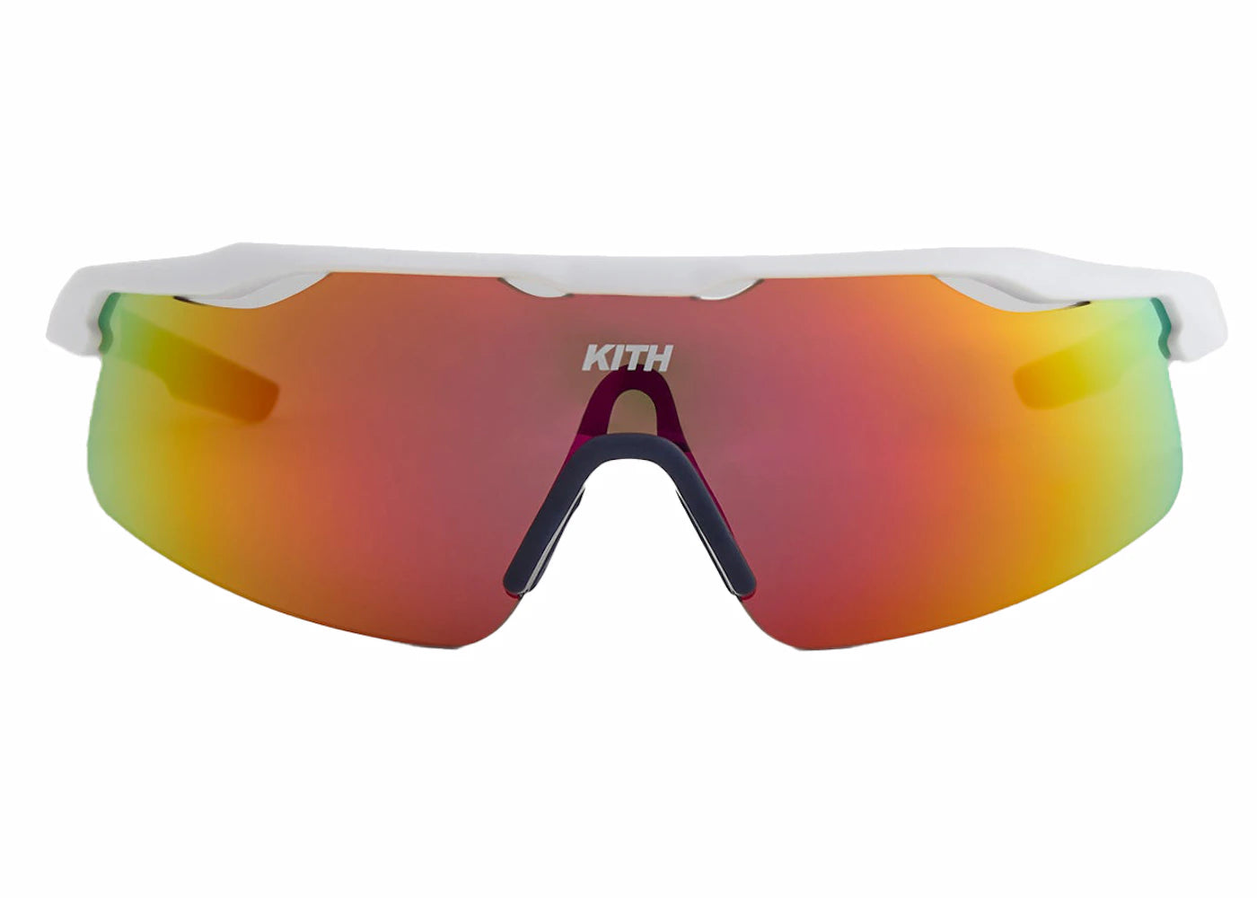Kith Racer Sunglasses White