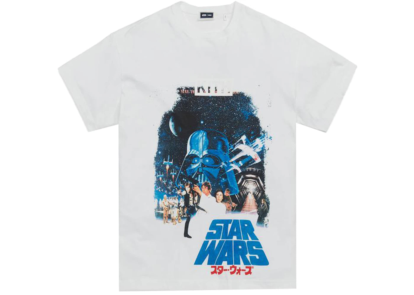 Kith x STAR WARS A New Hope Vintage Tee White