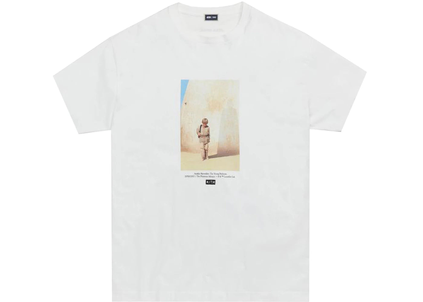 Kith x STAR WARS Anakin Vintage Tee White