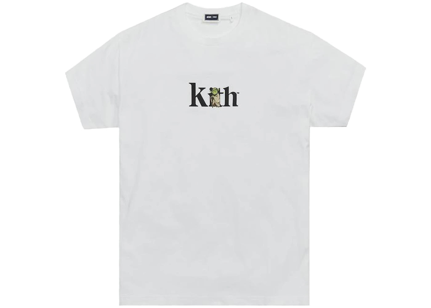 Kith x STAR WARS Yoda Serif Tee White