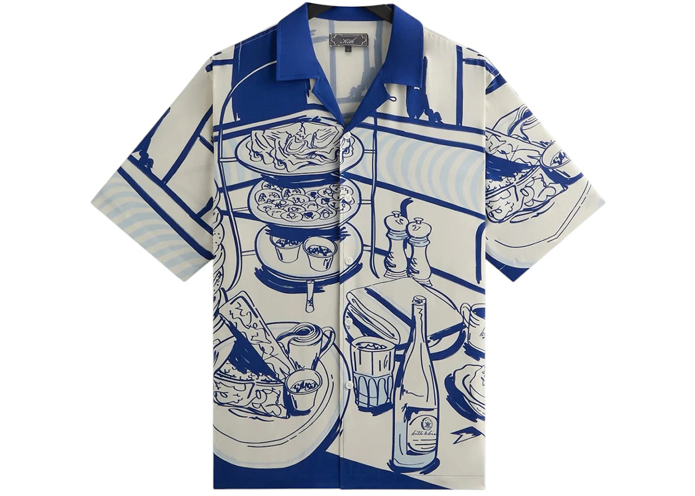 Kith Still Life Short Sleeve Thompson Camp Collar Shirt Current