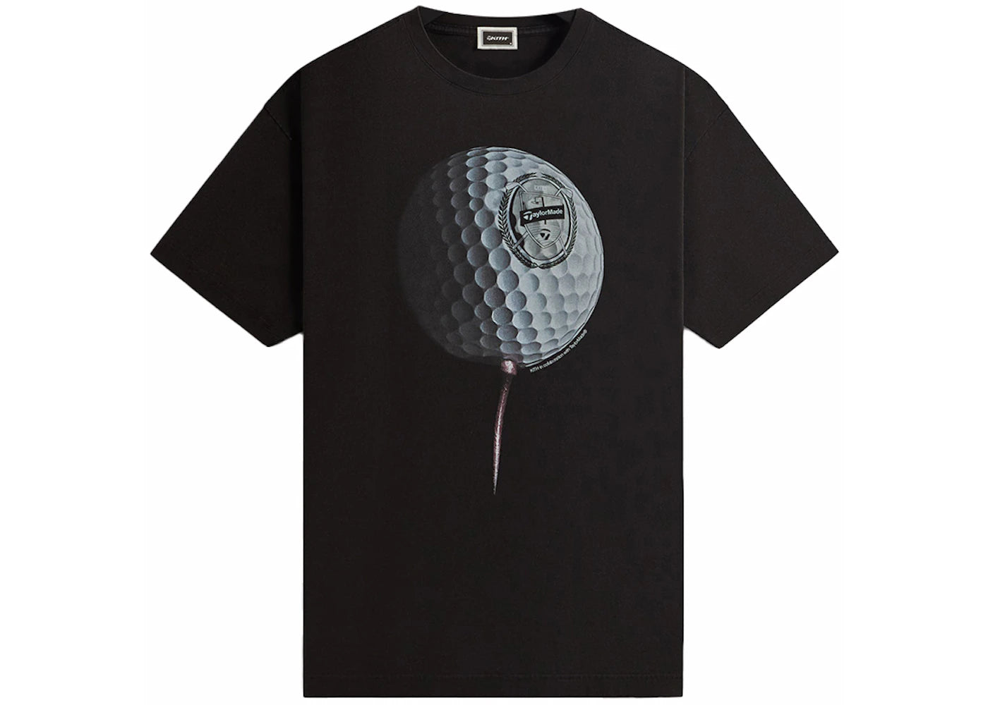 Kith TaylorMade Golf Ball Vintage Tee Black