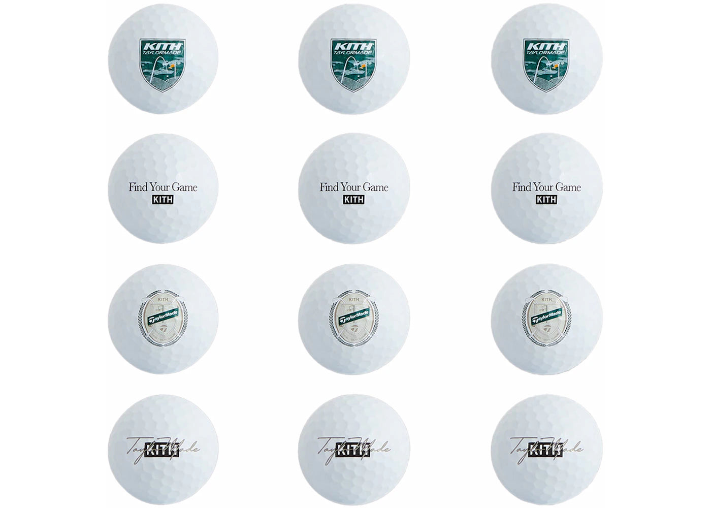 Kith TaylorMade TP5 Golf Ball (12 Pack) Multicolor