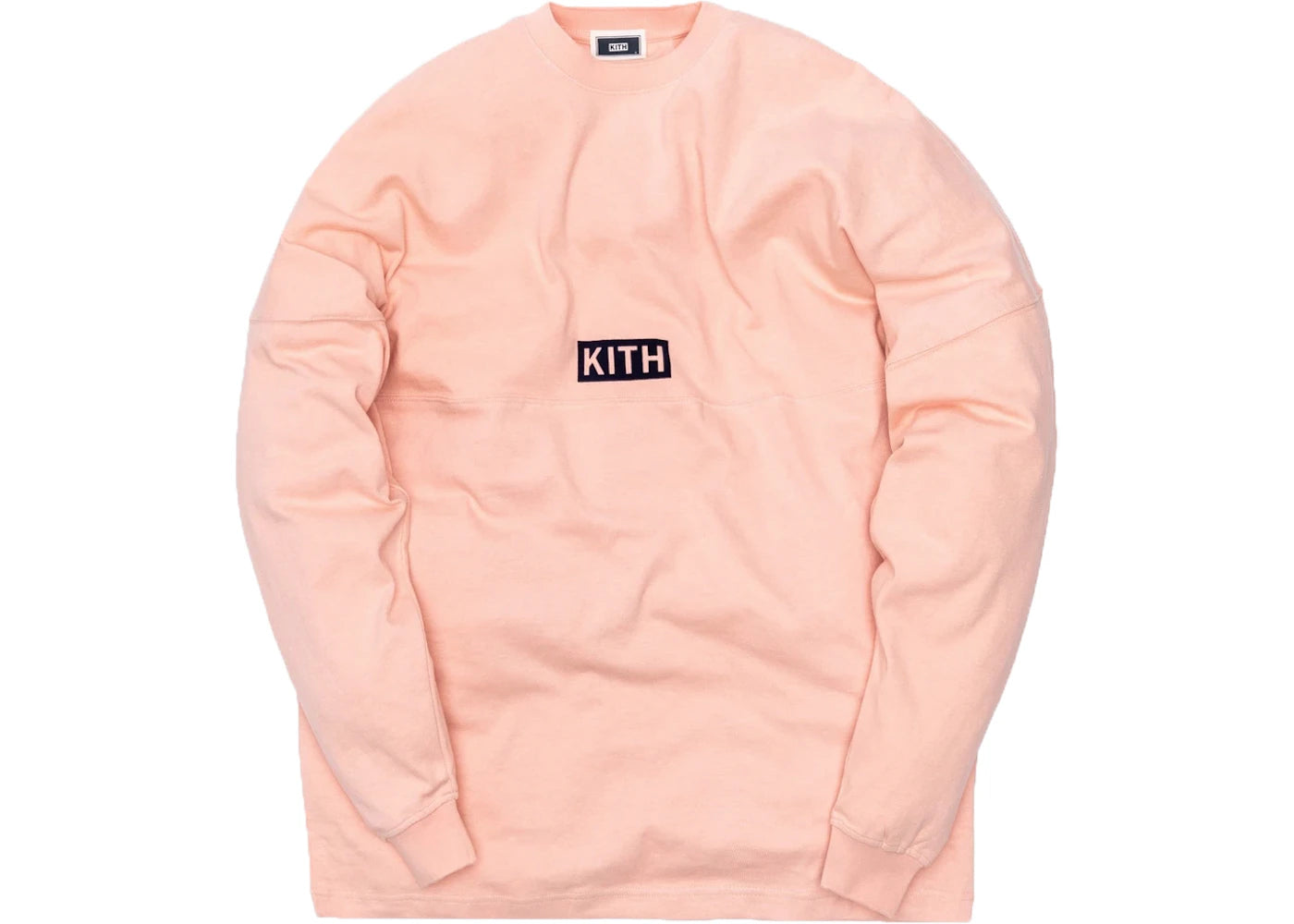 Kith Track Paneled L/S Tee Pink