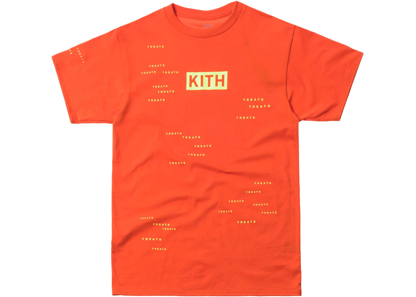 Kith Treats Encrpyted Tee Orange