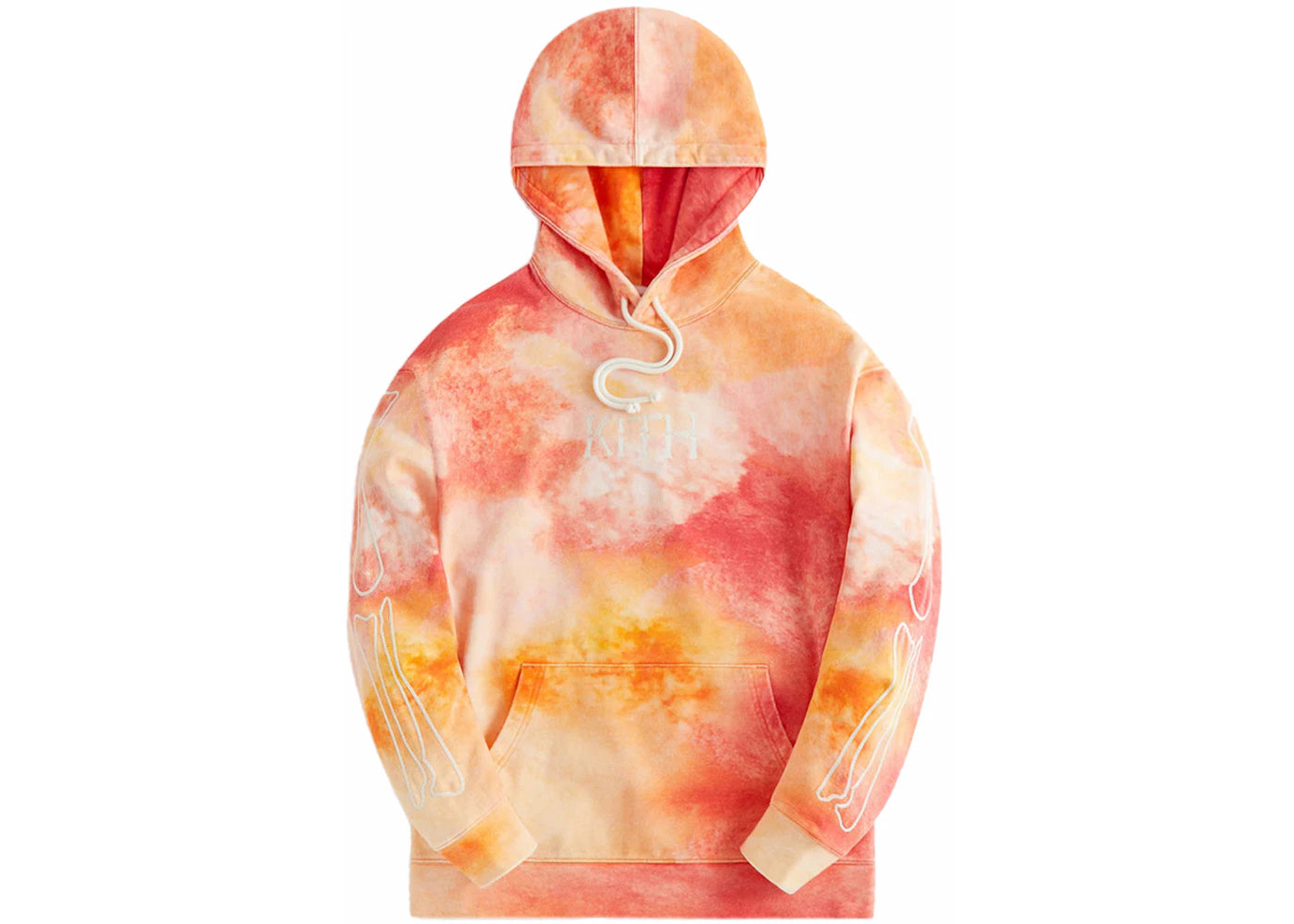 Kith Treats Skeleton Nelson Hoodie Inferno
