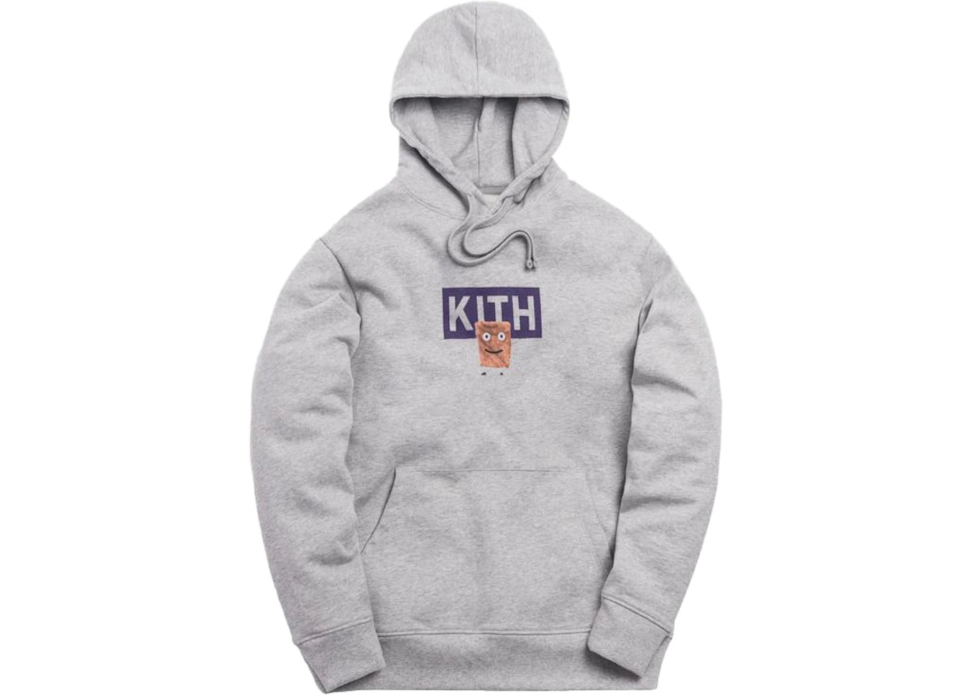 Kith Treats x Cinnamon Toast Crunch Hoodie Light Heather Grey