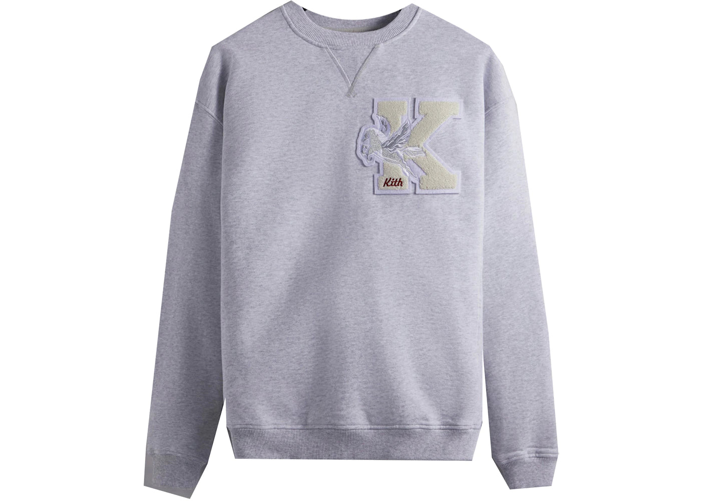 Kith Vintage Crewneck Light Heather Grey