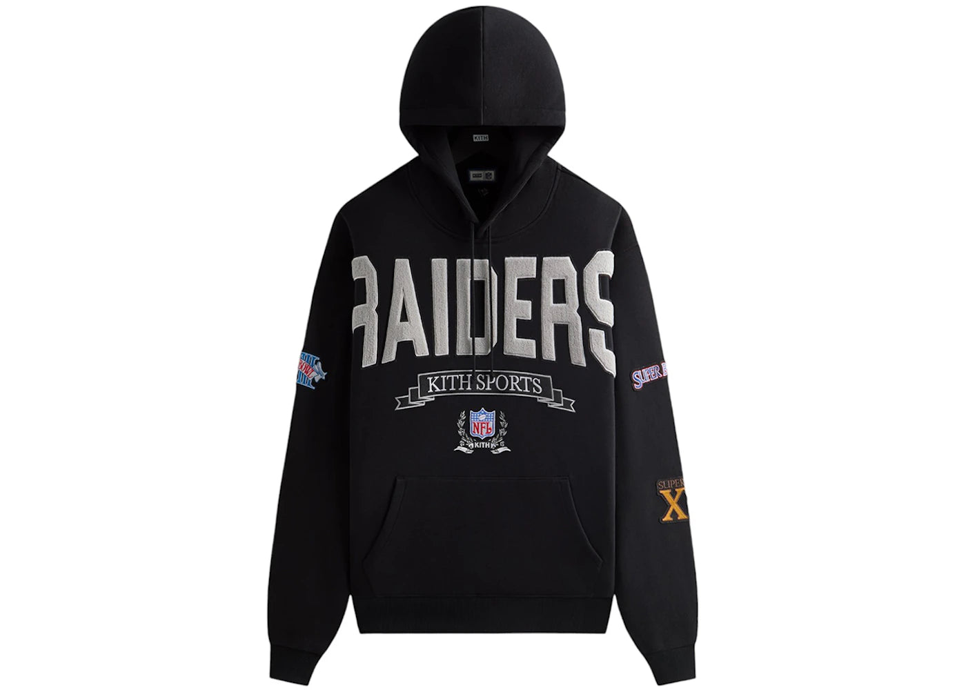 Kith x NFL 47 Raiders Nelson Hoodie Black