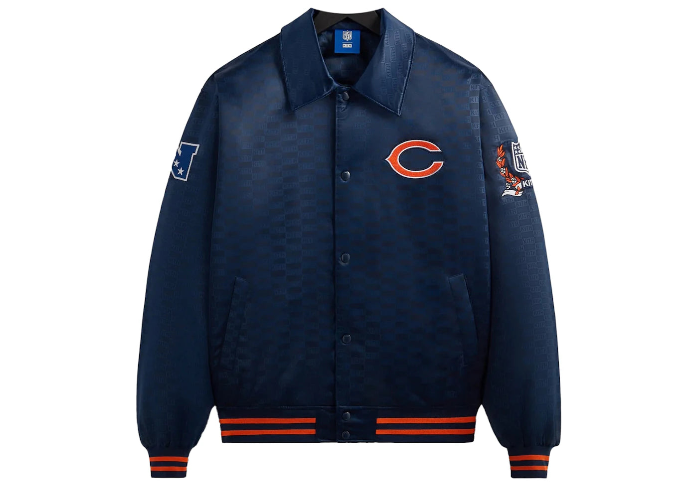 Kith x NFL Bears Satin Bomber Jacket Meter