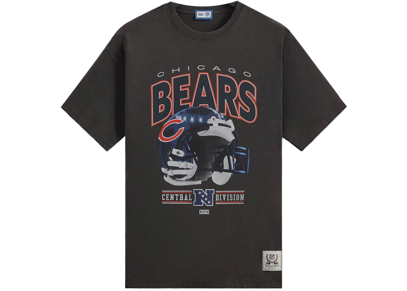 Kith x NFL Bears Vintage Tee Black