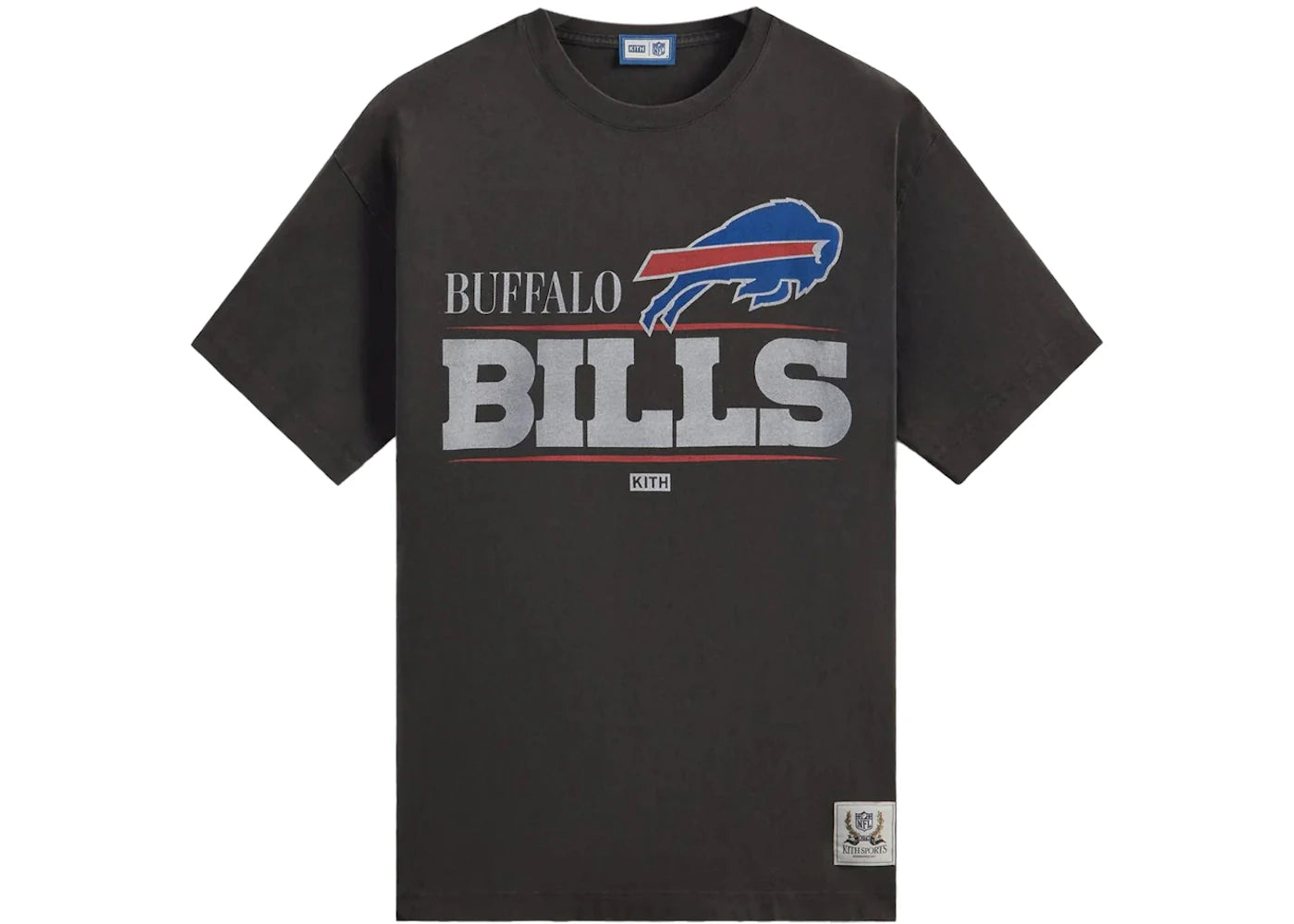 Kith x NFL Bills Vintage Tee Black