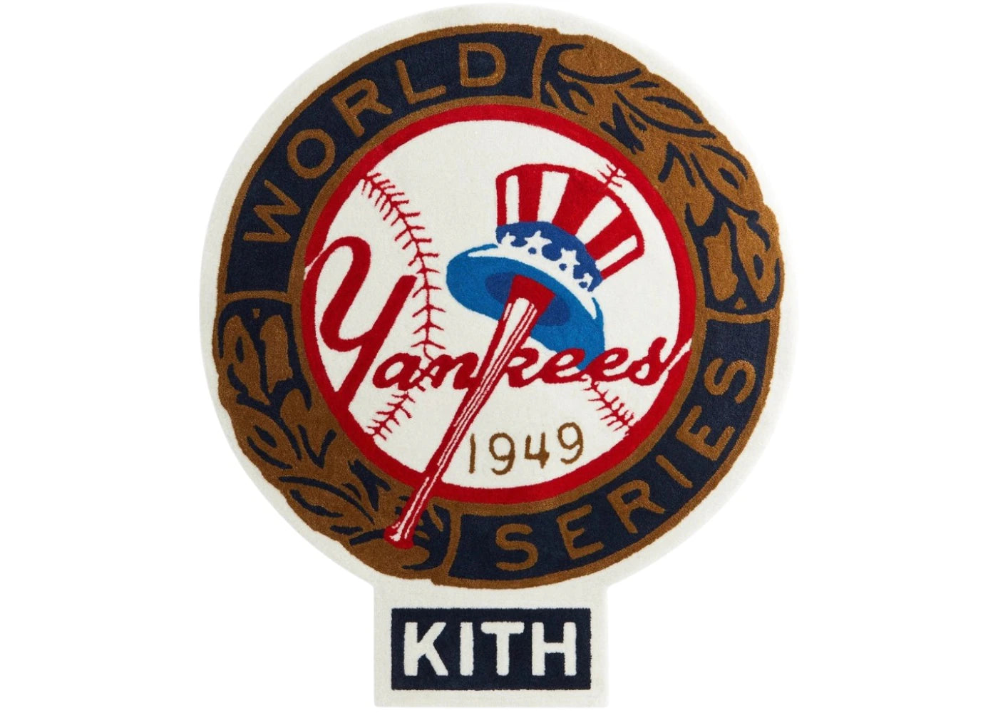 Kith x New York Yankees 1949 World Series Area Rug Nocturnal