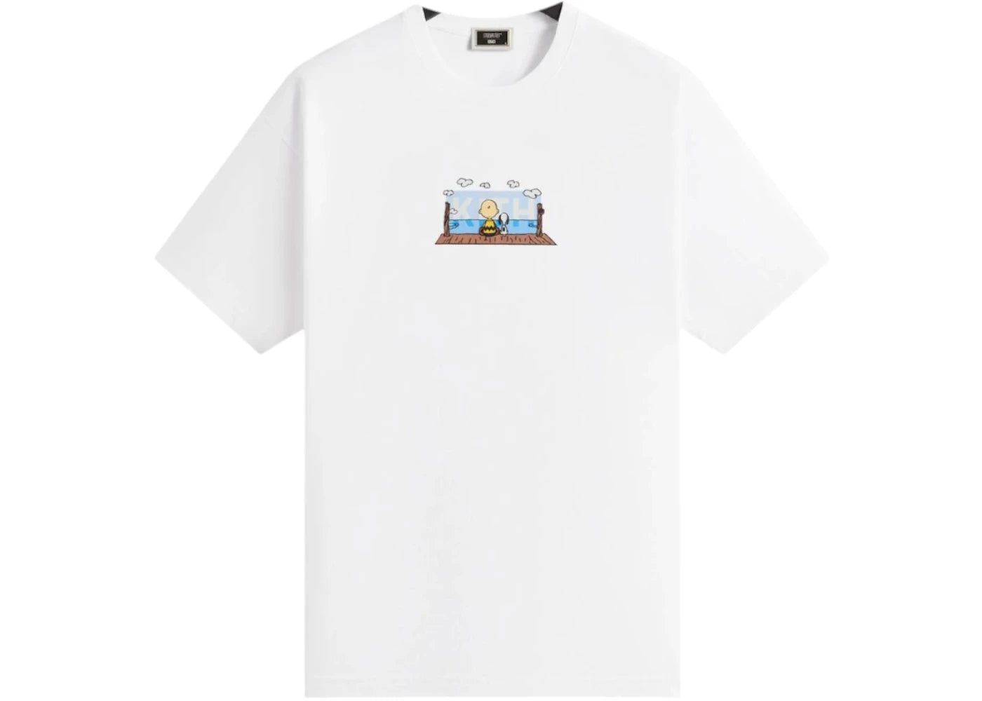 Kith x Peanuts Ocean View Classic Logo Tee White