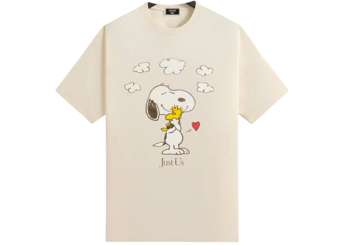 Kith x Peanuts Snoopy Just Us Tee Sandrift