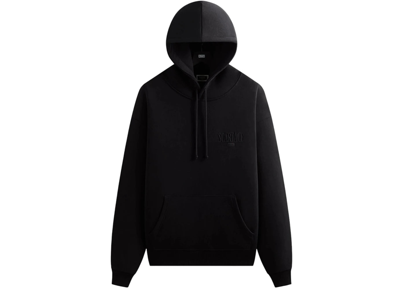 Kith x Scarface Tony Applique Nelson Hoodie Black