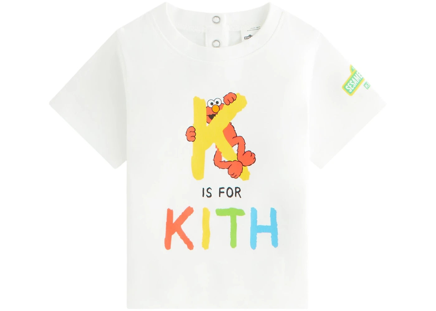 Kith x Sesame Street Baby Book Tee White
