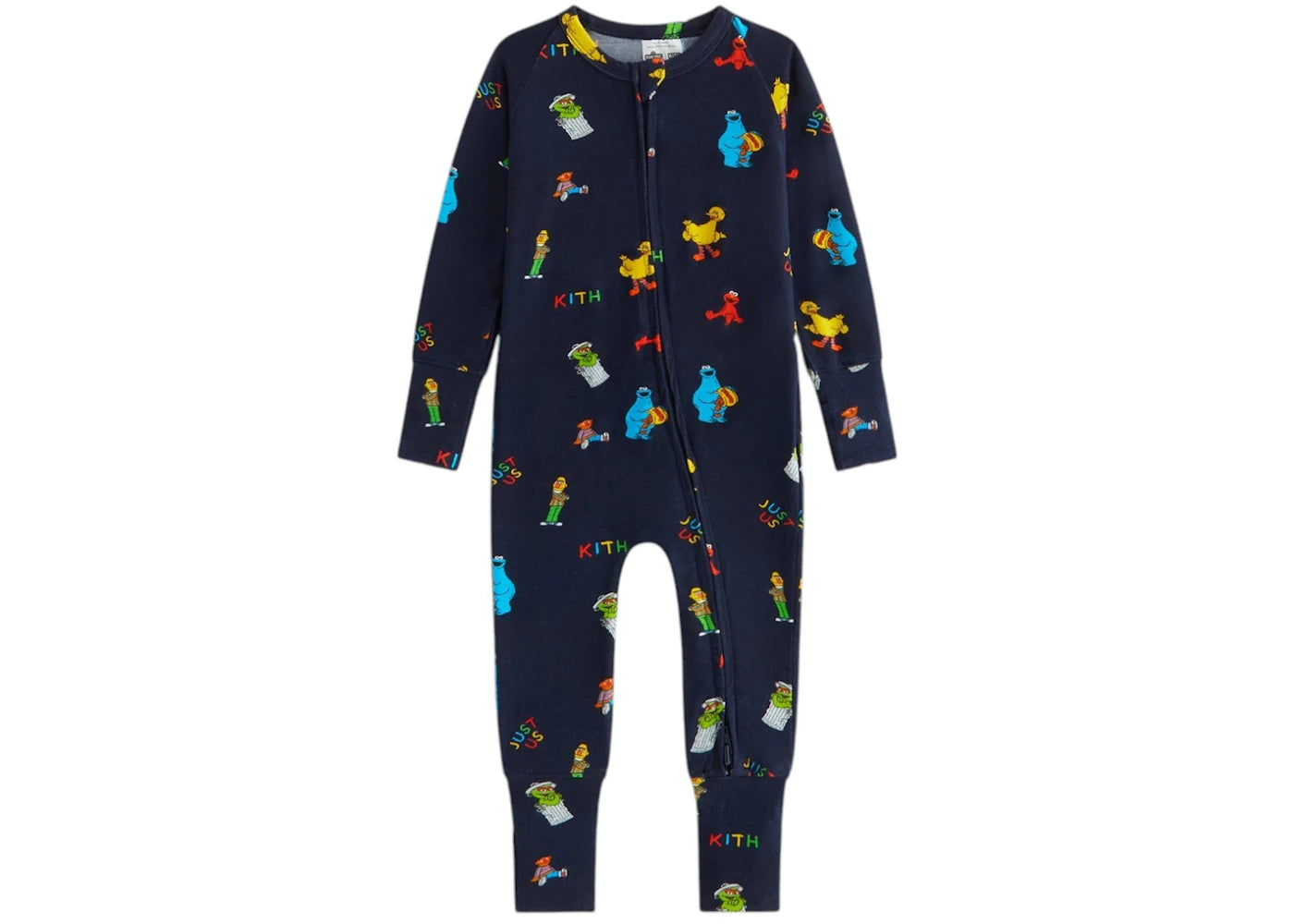 Kith x Sesame Street Baby Pajama Coverall Nocturnal