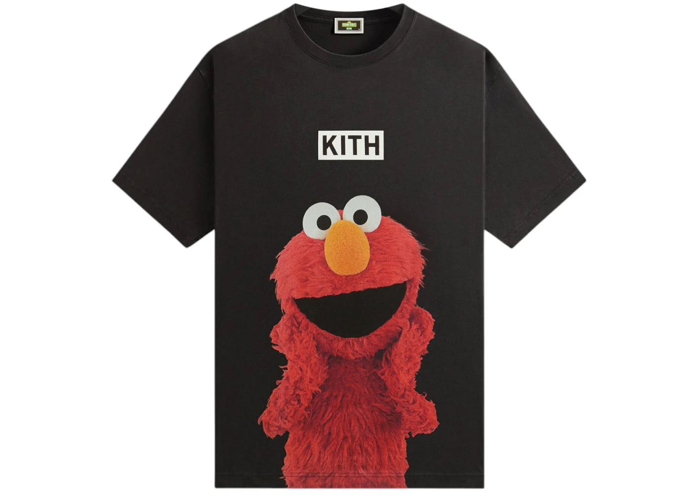 Kith x Sesame Street Elmo Tee Black