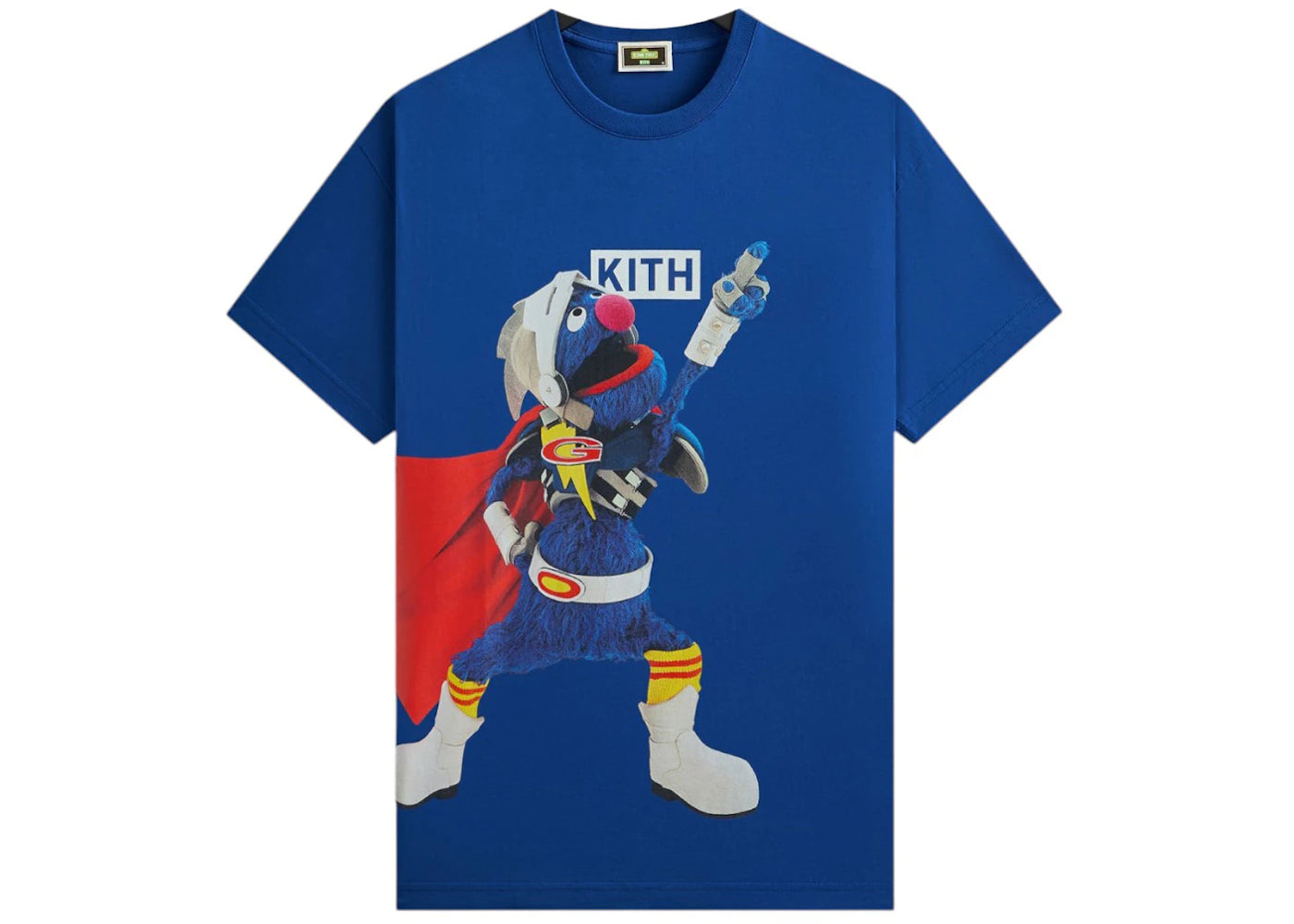 Kith x Sesame Street Super Grover Tee Current