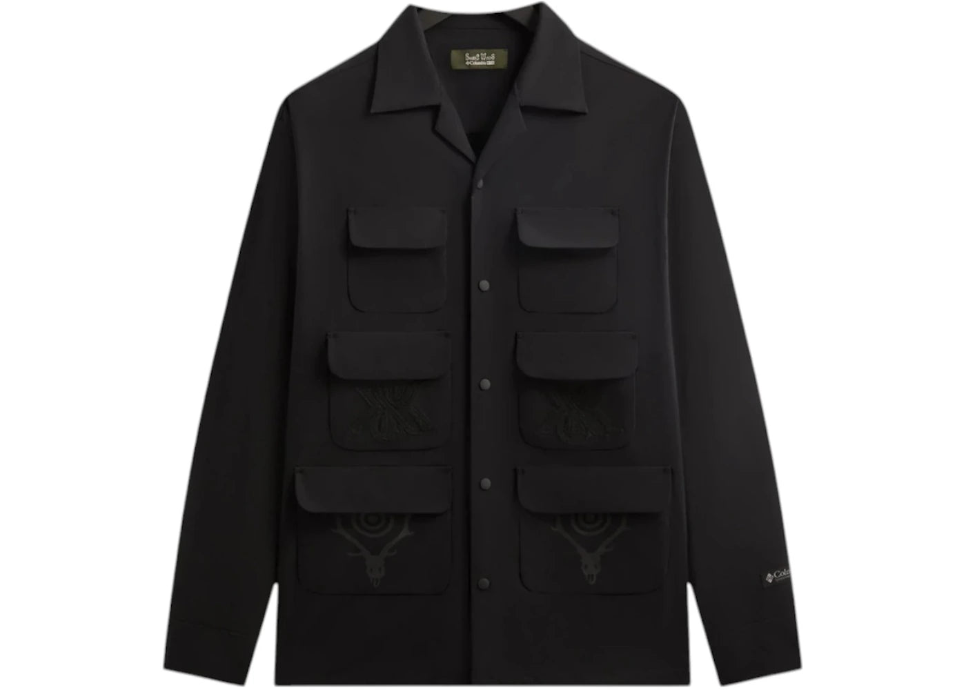 Kith x South2 West8 Columbia 6-Pocket Classic Shirt Black