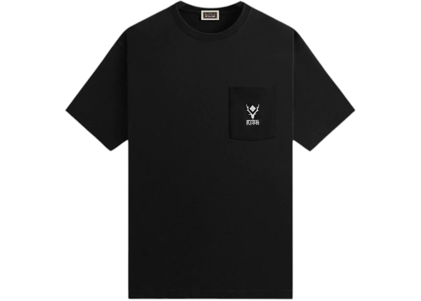 Kith x South2 West8 Columbia City Pocket Tee Black