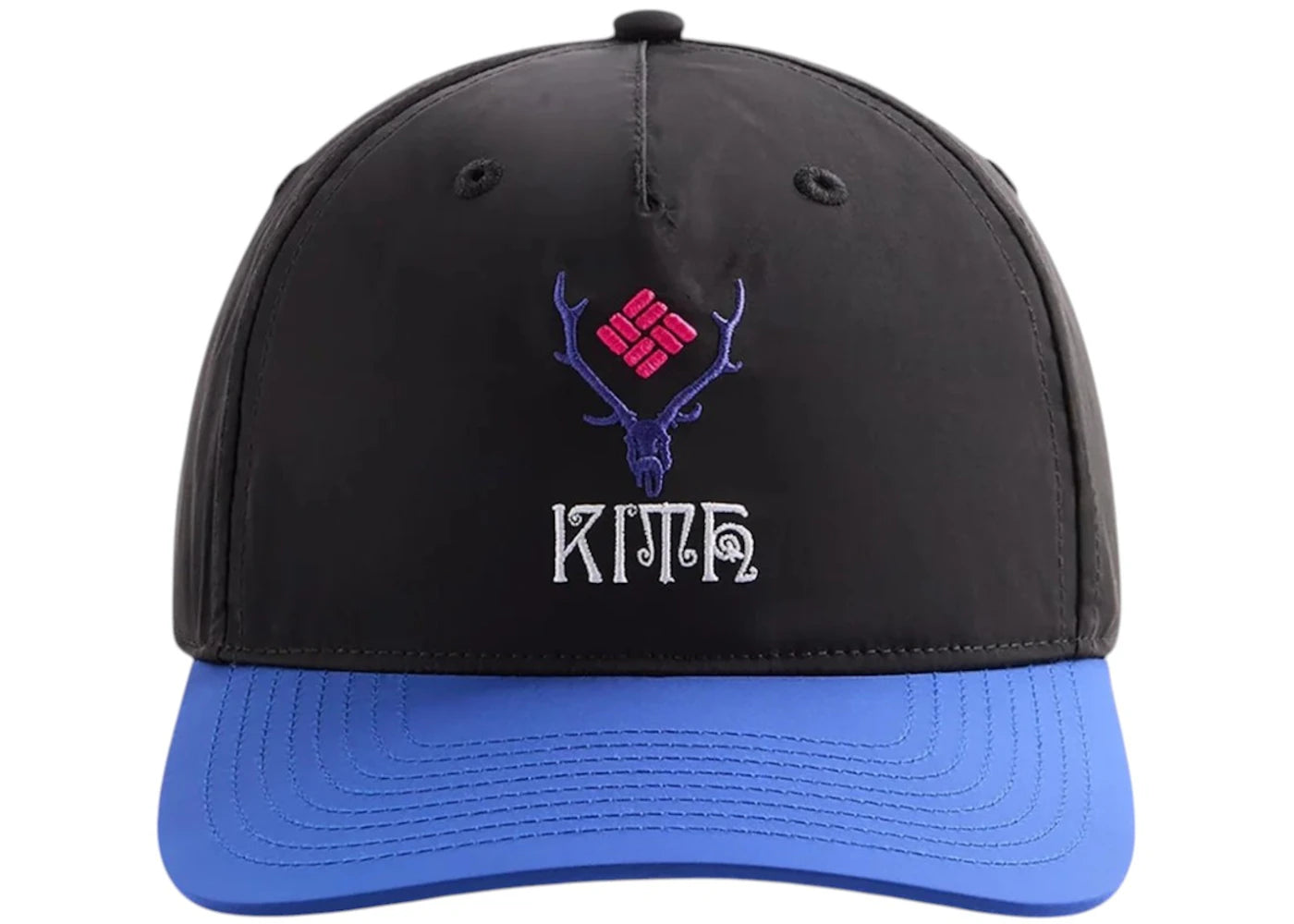 Kith x South2 West8 Columbia Nylon Pinch Crown Snapback Black