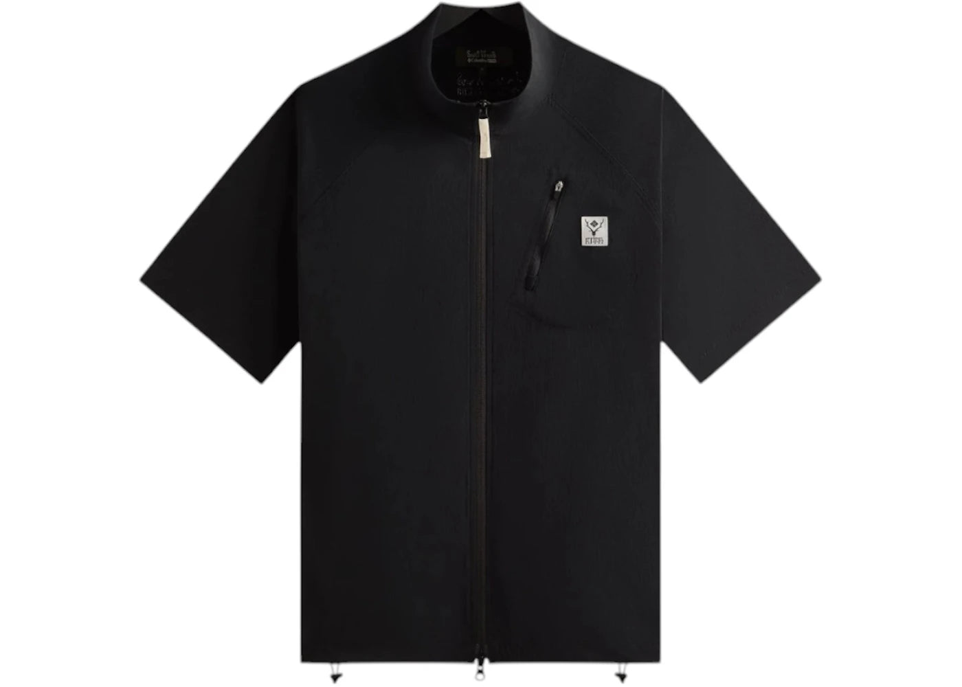 Kith x South2 West8 Columbia S.L. Zipped Trail Short Sleeve Shirt Black