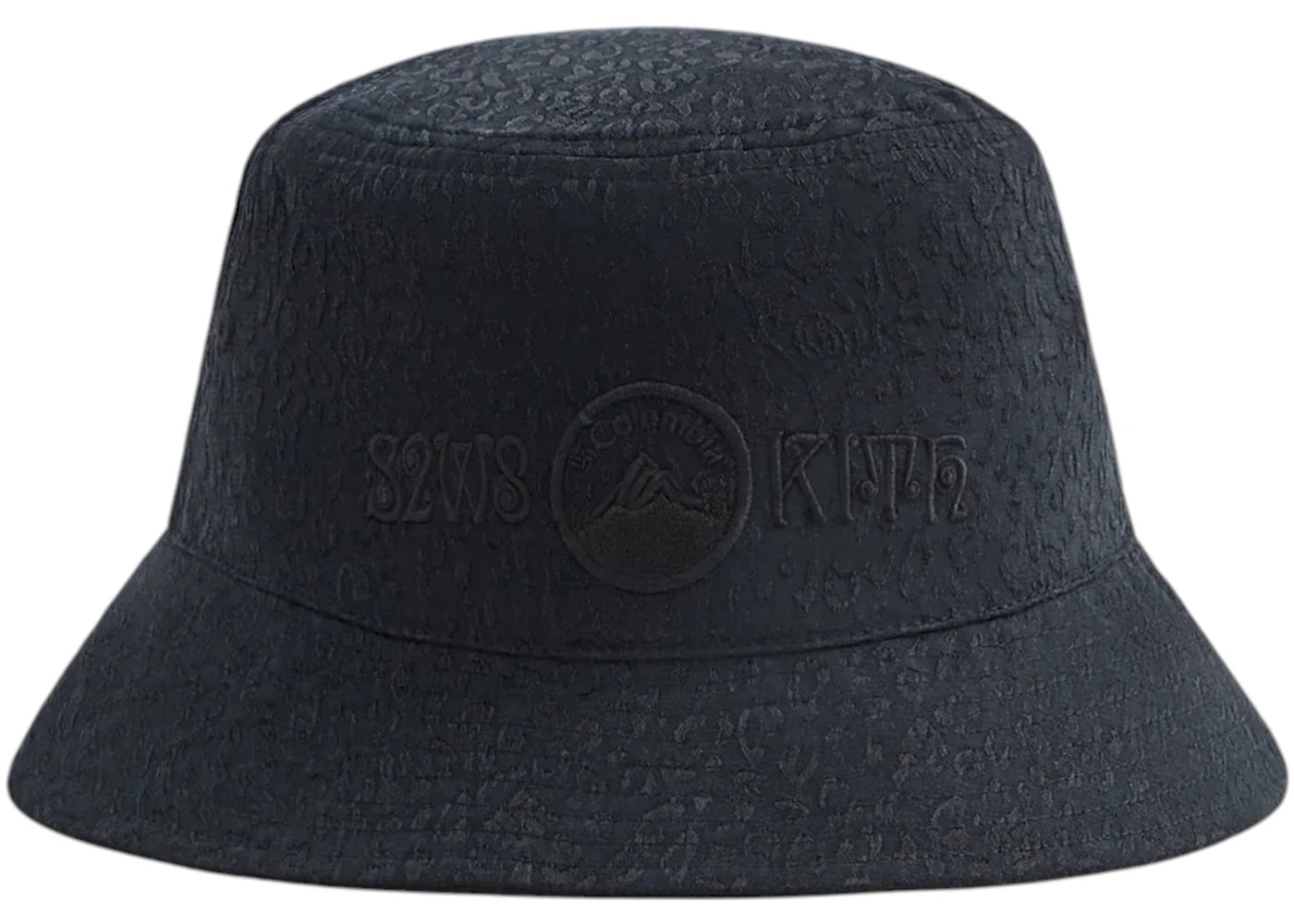 Kith x South2 West8 For Columbia Leopard Jacquard Dawson Bucket Black