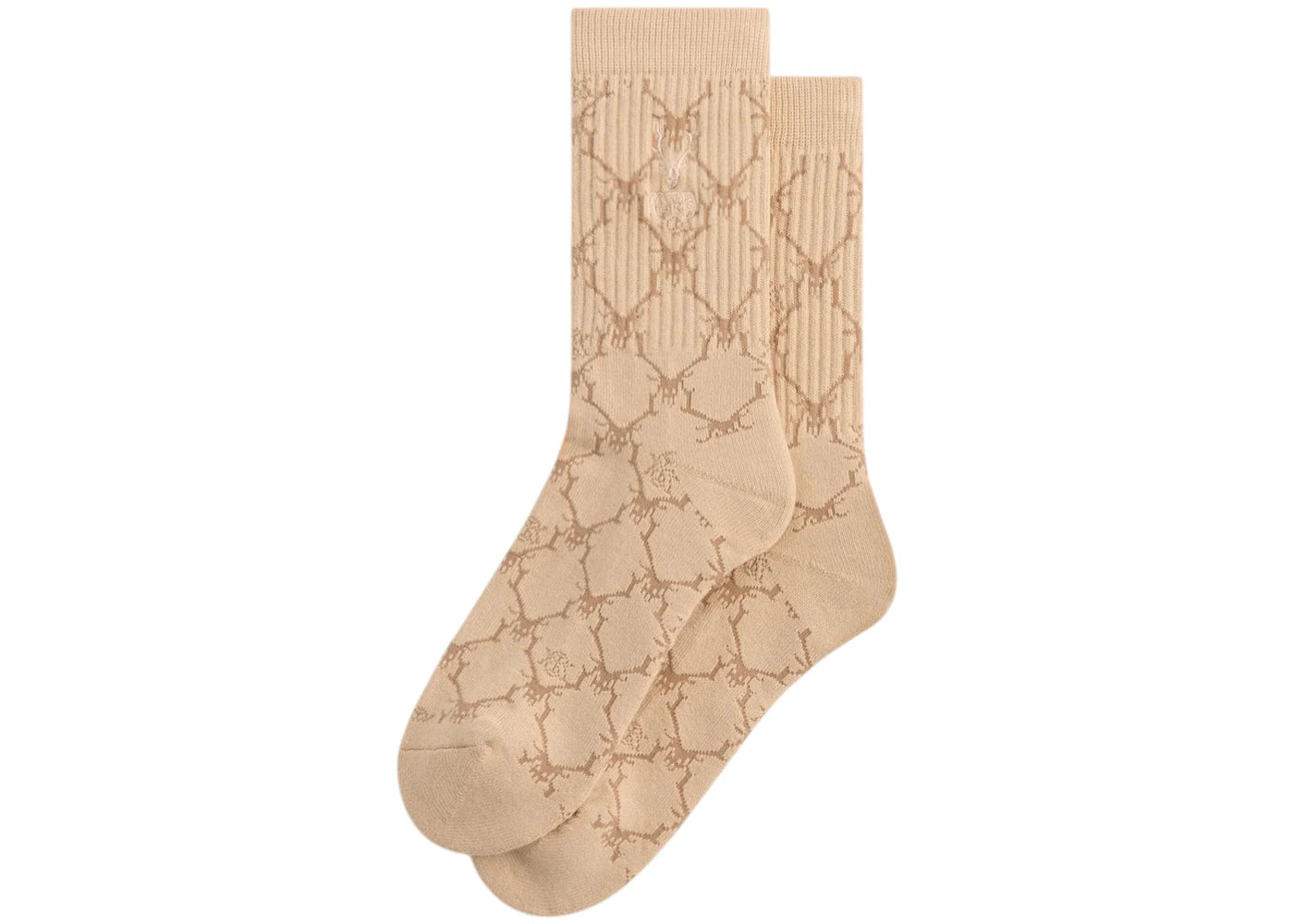 Kith x South2 West8 For Columbia Monogram Jacquard Crew Socks Eternal