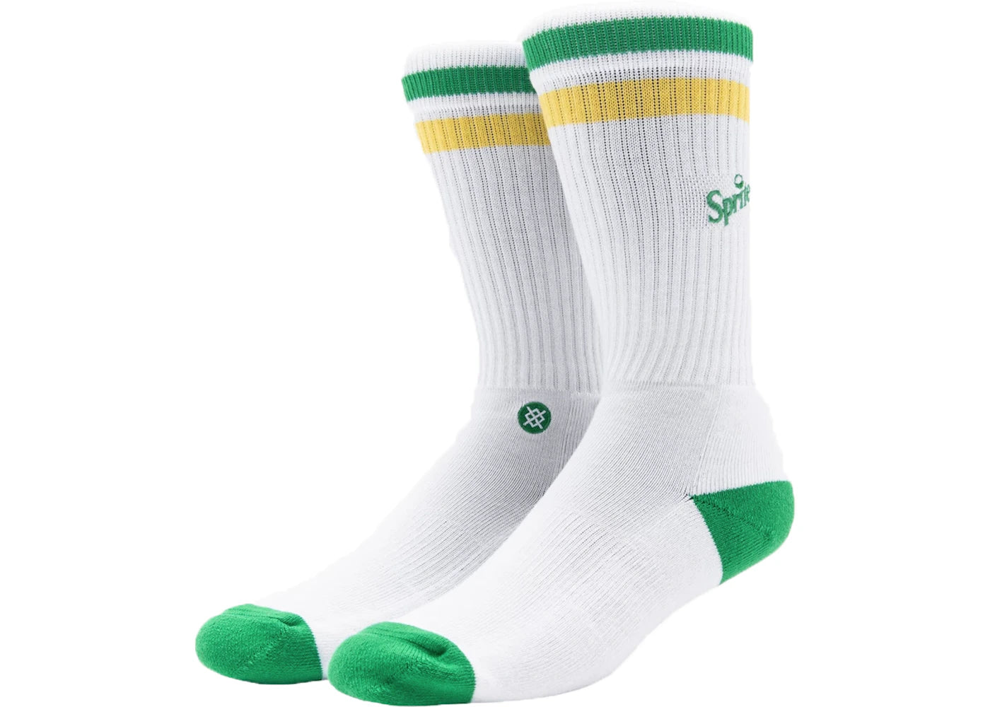 Kith x Sprite x Stance Socks White/Yellow
