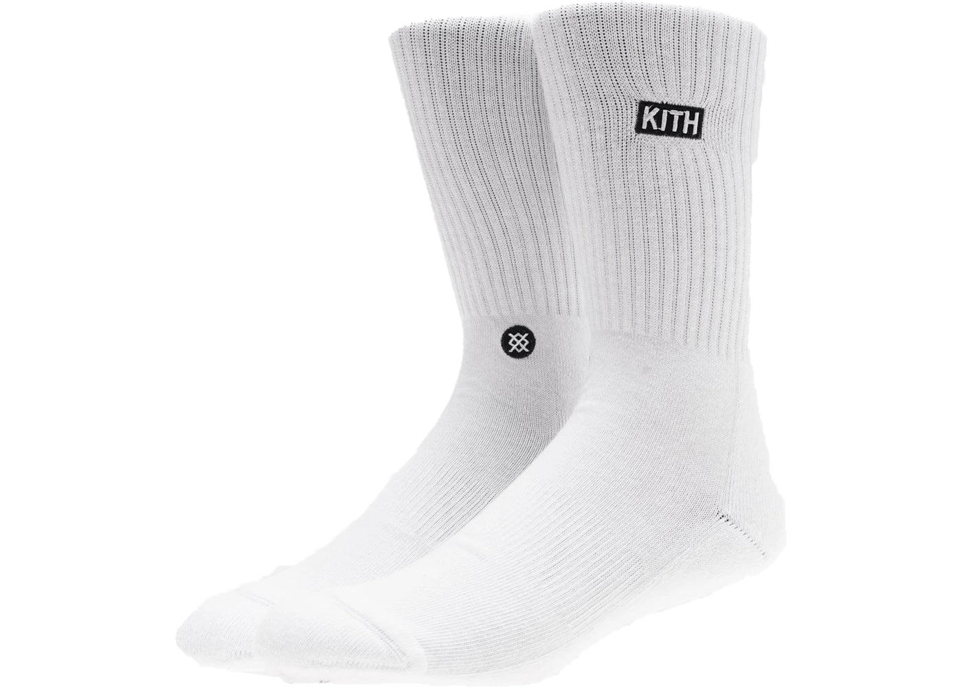 Kith x Stance 2.0 Classic Crew Sock White