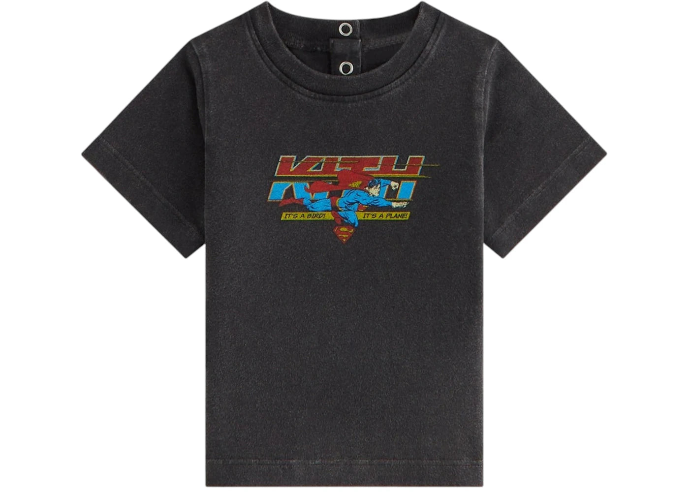 Kith x Superman Baby It's A Bird Vintage Tee Black