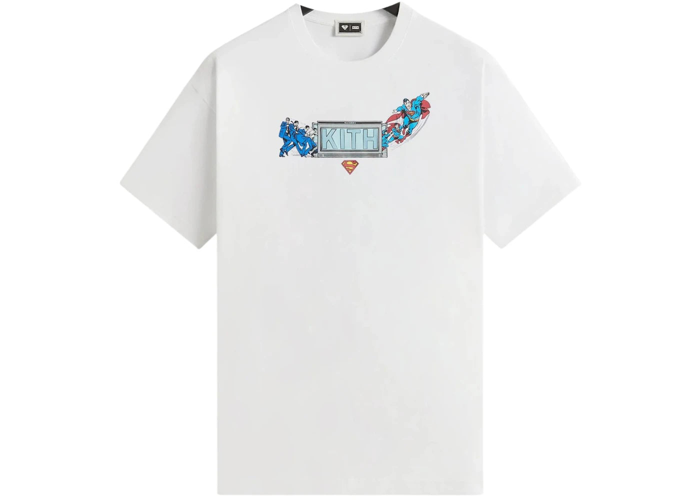 Kith x Superman Booth Vintage Tee White