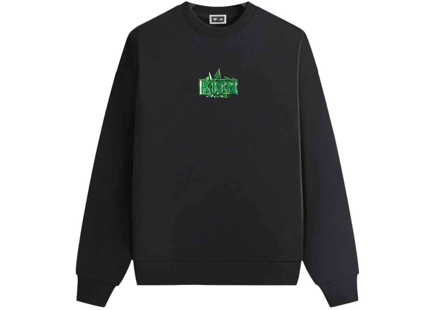 Kith x Superman Kryptonite Nelson Crewneck Black