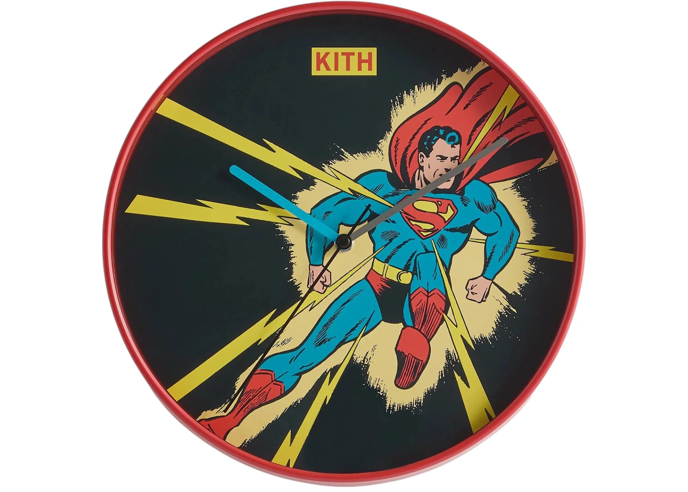 Kith x Superman Lightning Bolt Clock Multi