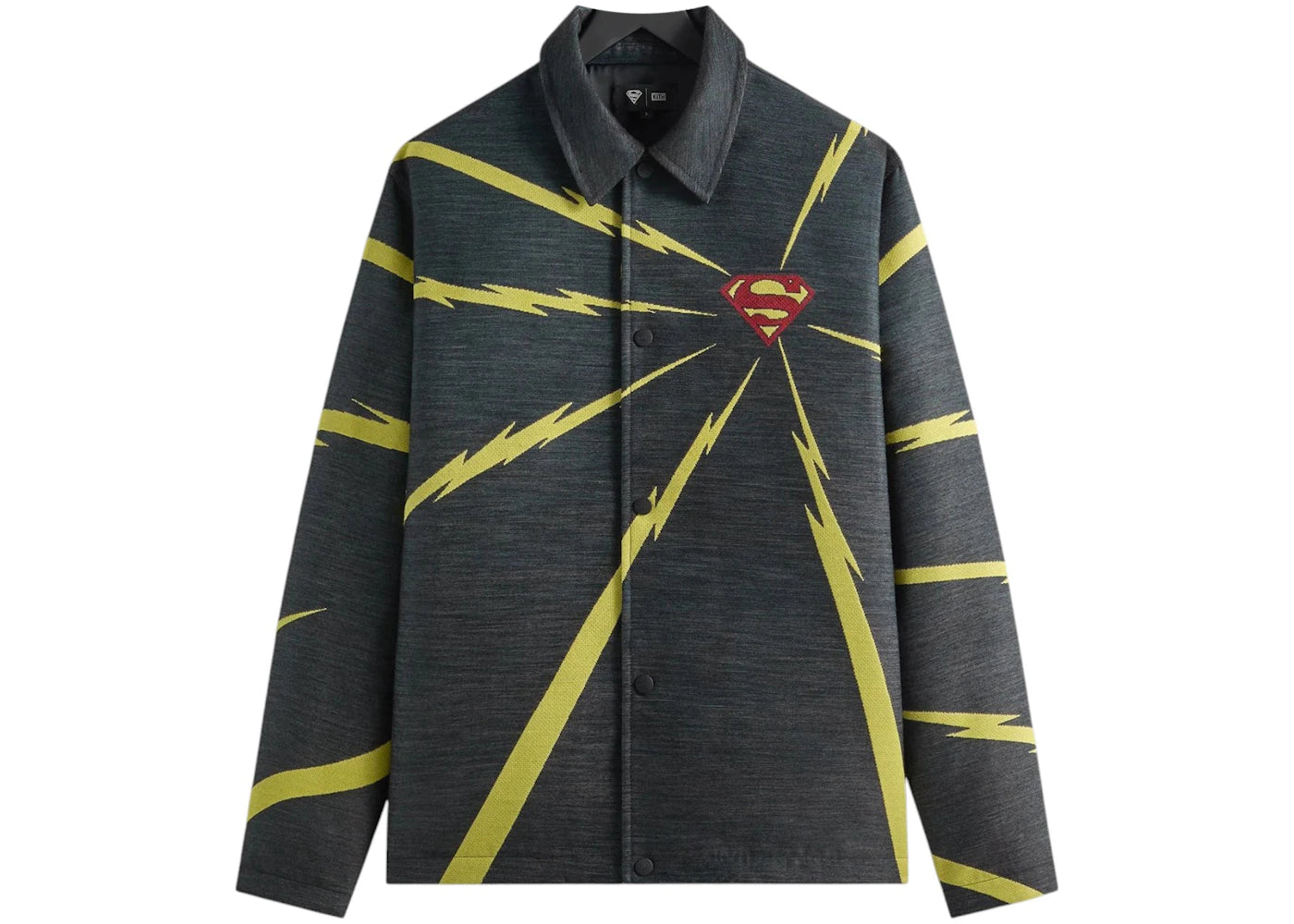 Kith x Superman Lightning Tapestry Jacket Black