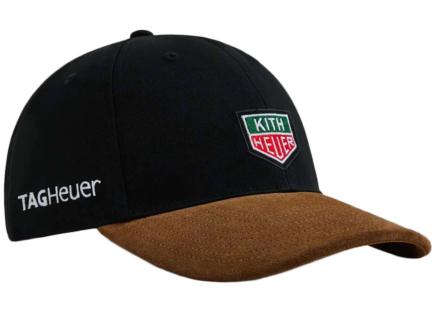 Kith x TAG Heuer Formula 1 Aaron Suede Brim Cap Black