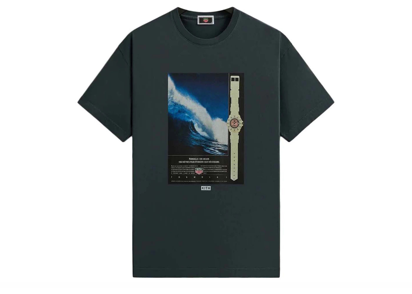 Kith x TAG Heuer Formula 1 Miami Vintage Tee Nocturnal