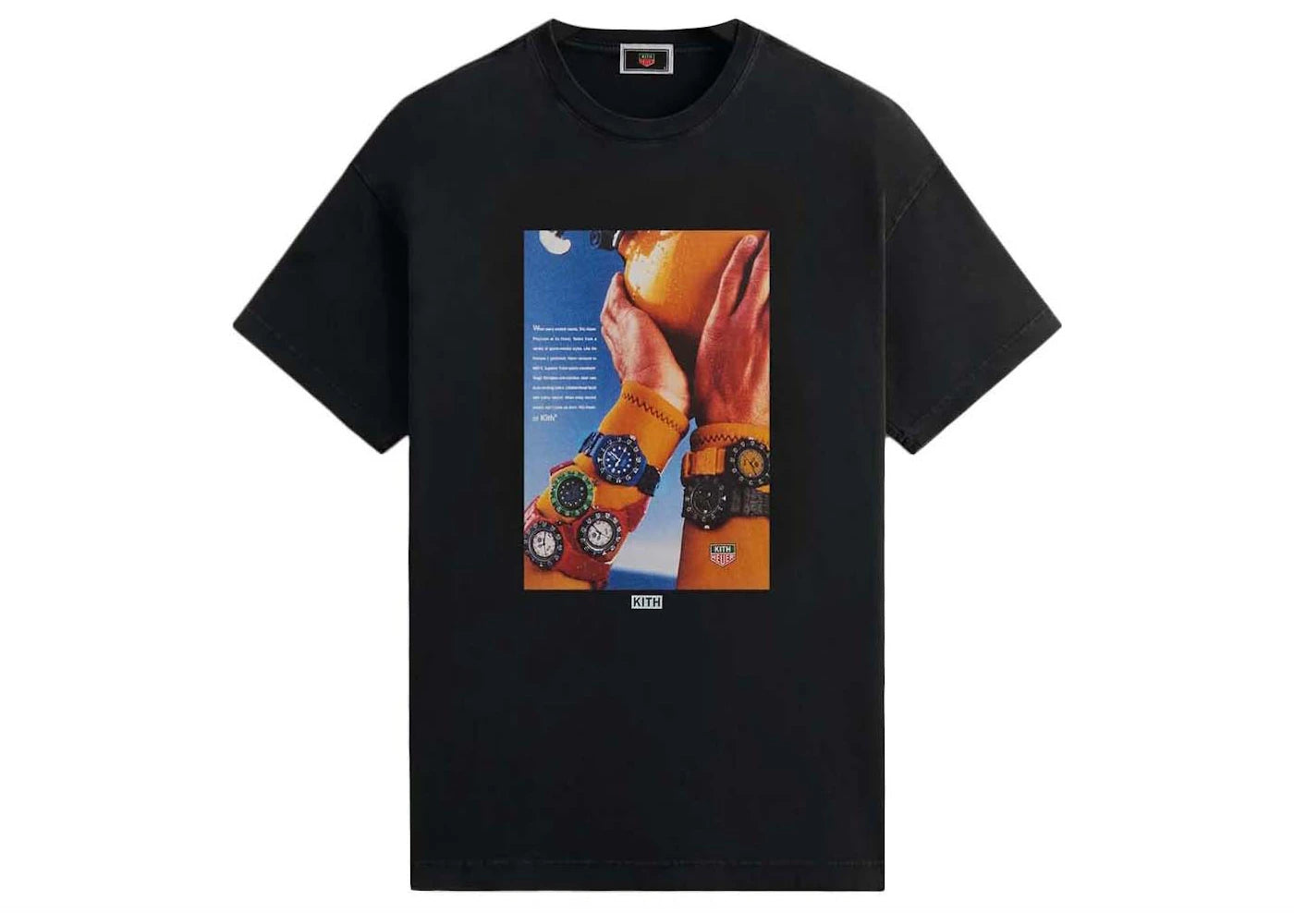 Kith x TAG Heuer Formula 1 Scuba Vintage Tee Black