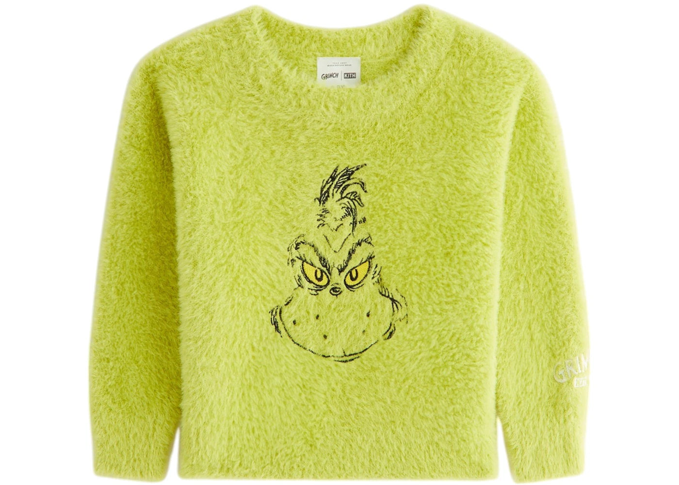 Kith x The Grinch Baby Mohair Sweater Matcha