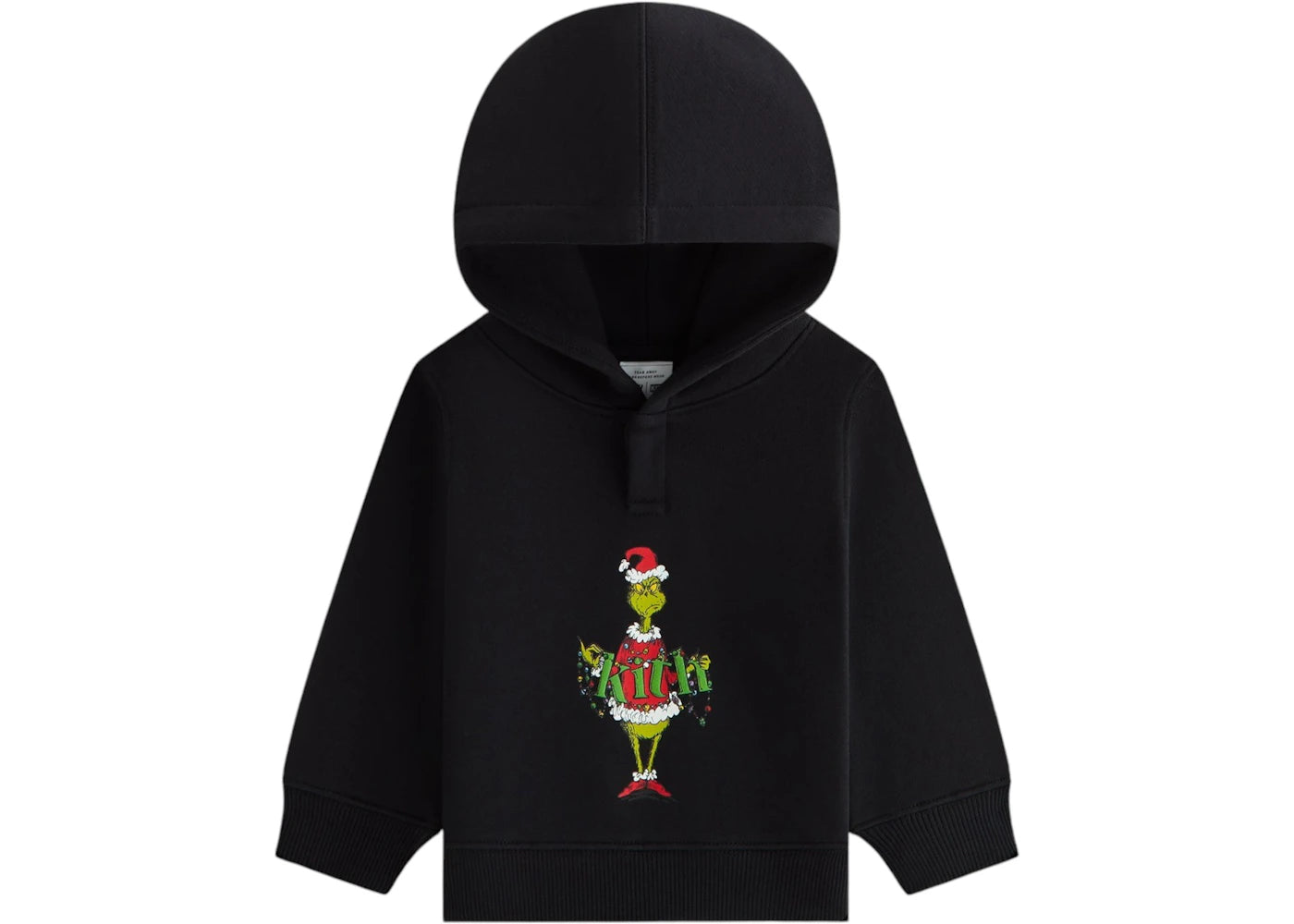 Kith x The Grinch Baby Ornament Williams Hoodie Black