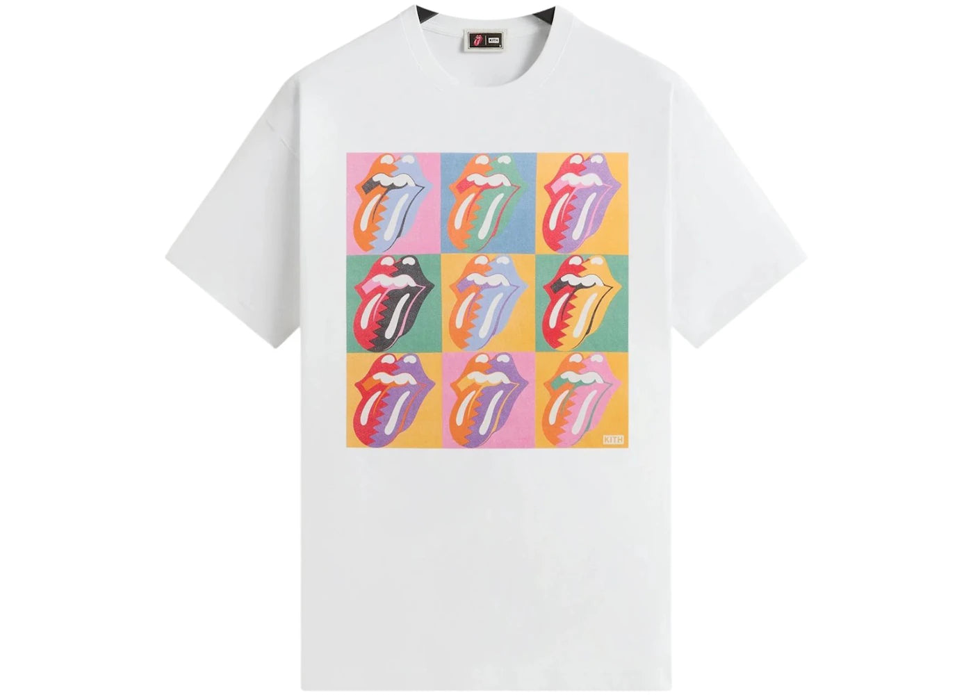 Kith x The Rolling Stones 1989 Tour Vintage Tee White