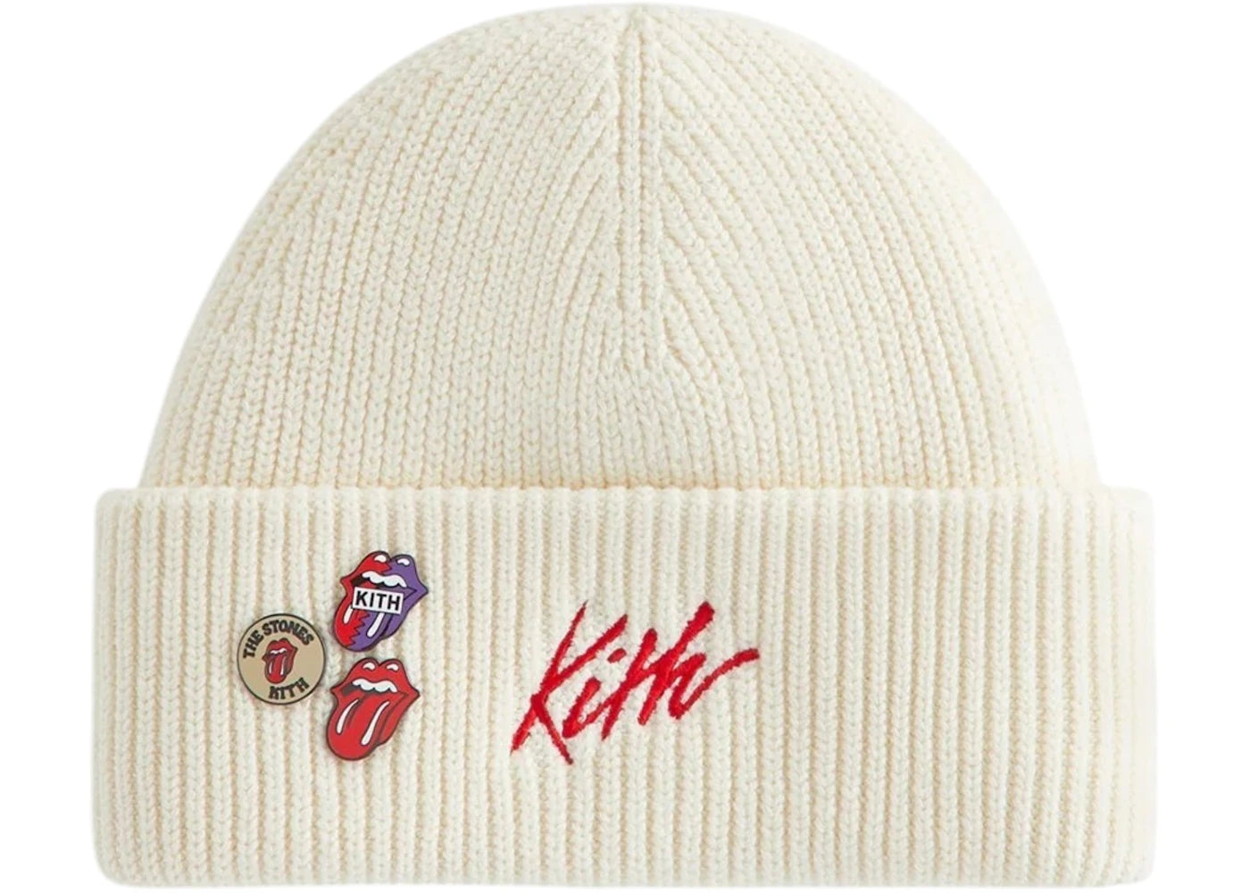 Kith x The Rolling Stones Mia Beanie Sandrift