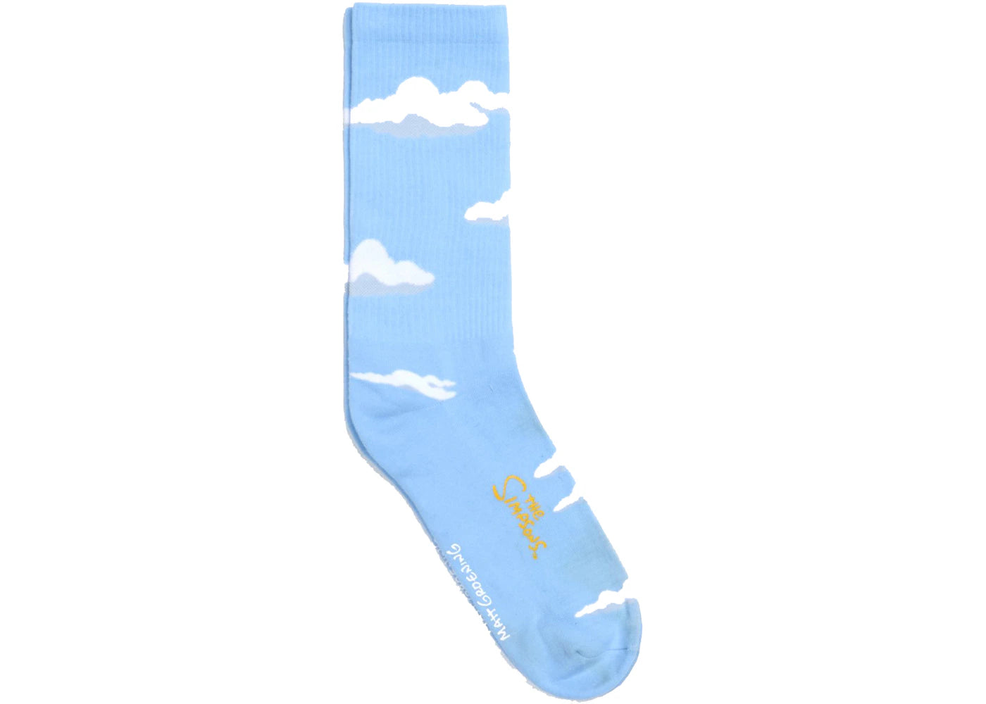 Kith x The Simpsons Clouds Socks Light Blue