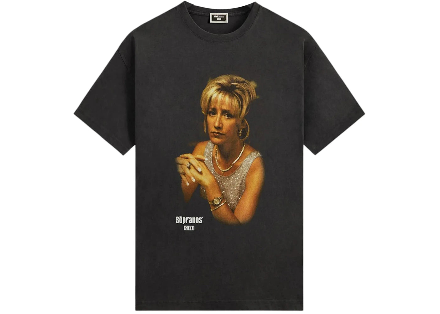 Kith x The Sopranos Carmela Vignette Vintage Tee Black