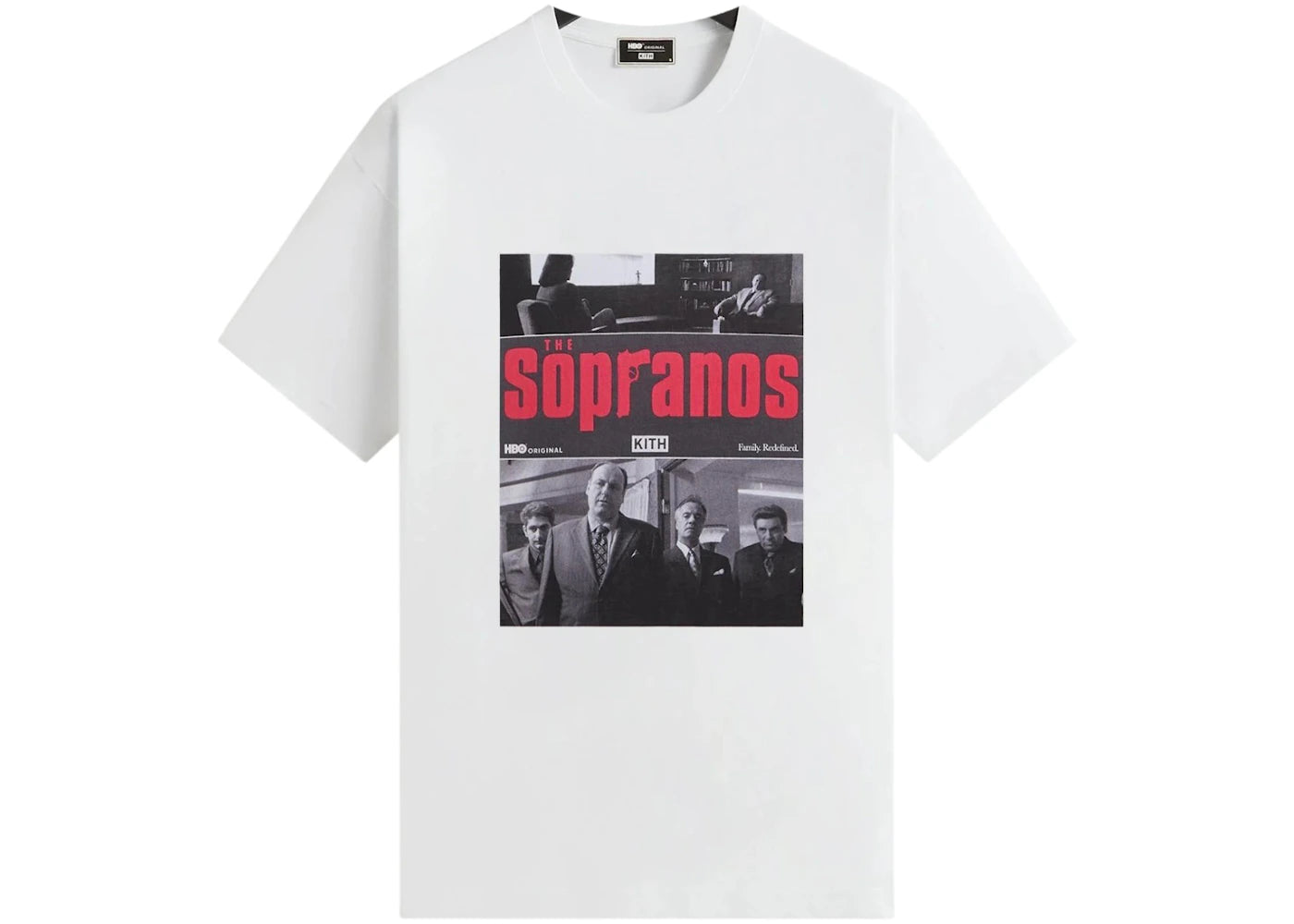 Kith x The Sopranos Family Redefined Vintage Tee White