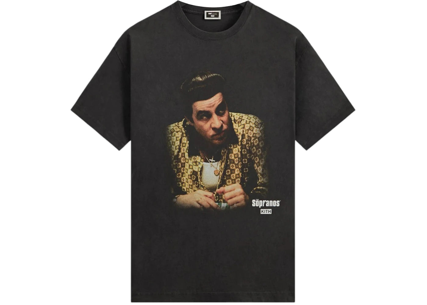 Kith x The Sopranos Silvio Vignette Vintage Tee Black