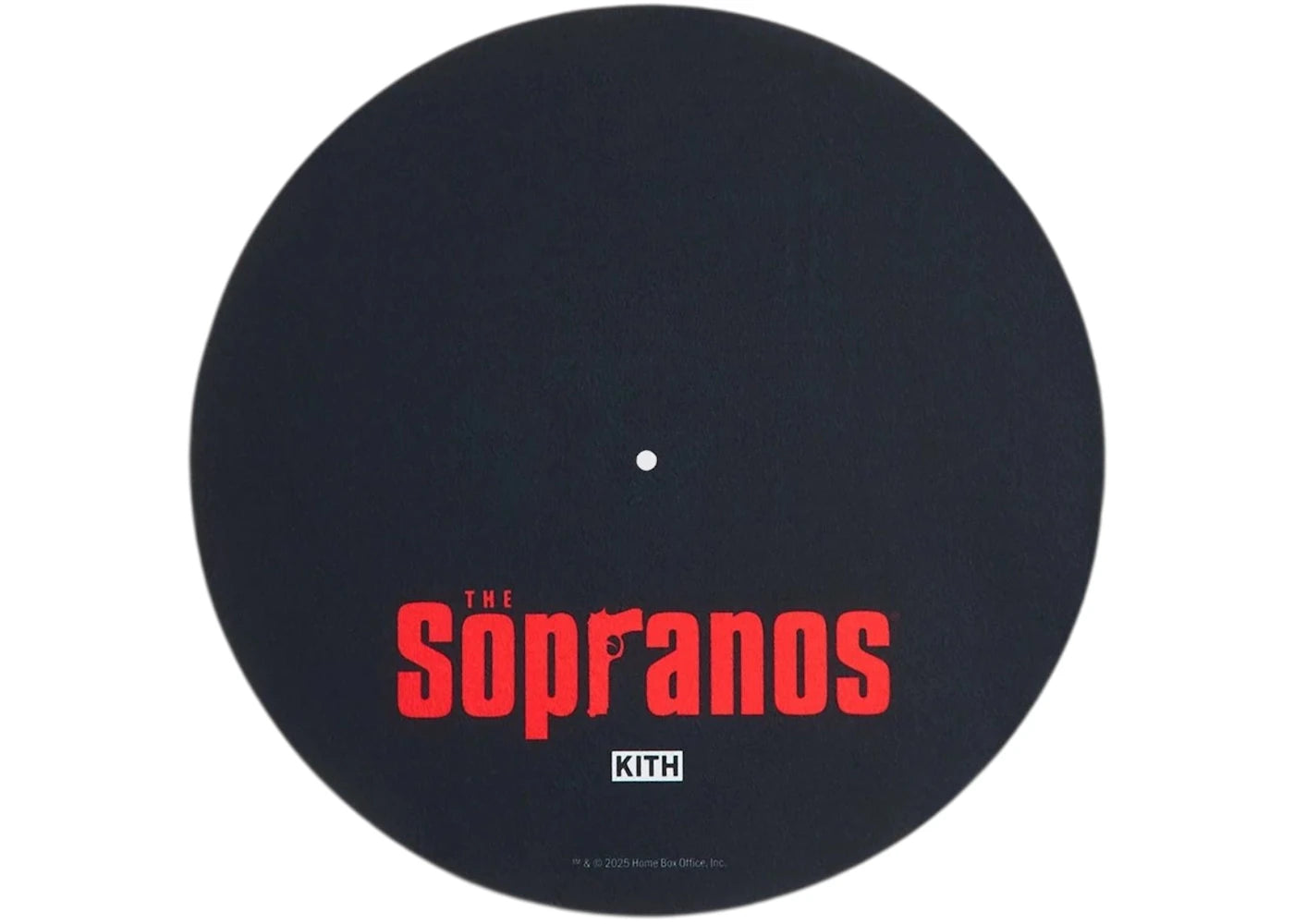 Kith x The Sopranos Vinyl Slip Mat Cover Black